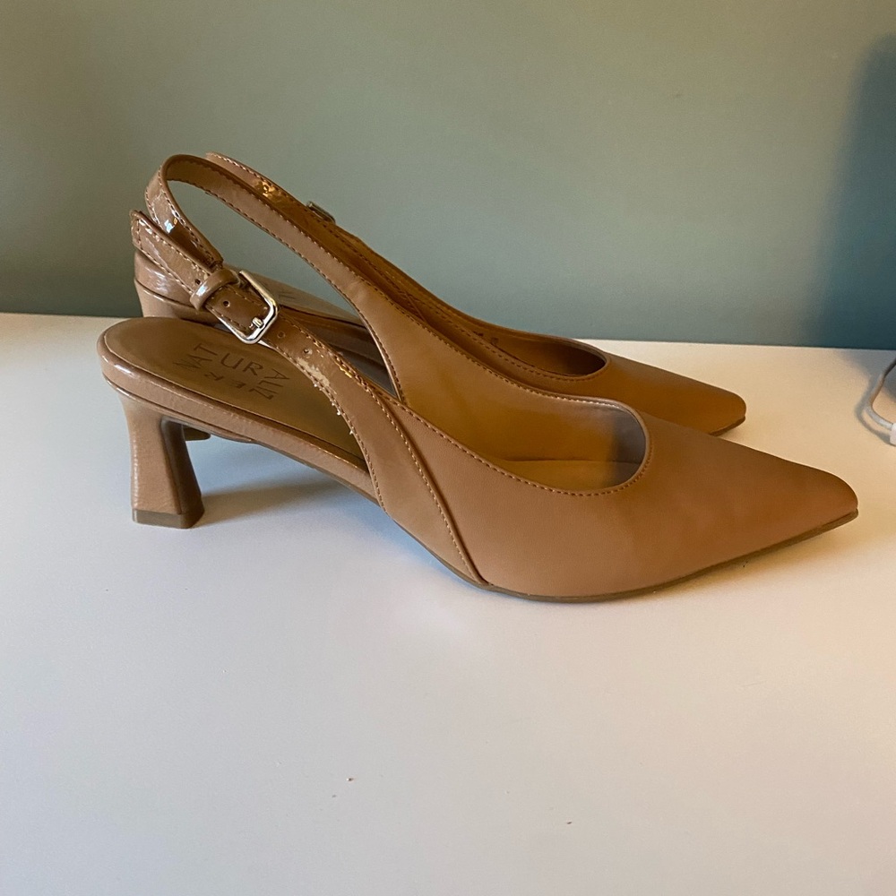 Naturalized Slingback Heels